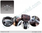Декоративные хром накладки в салон Hyundai Starex (03+)